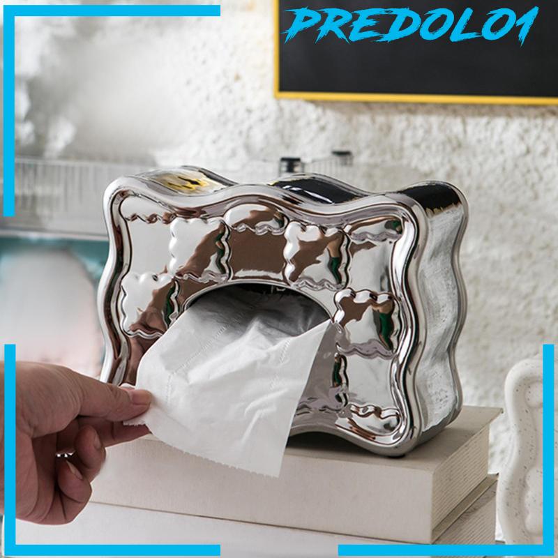 [Predolo1] Case Holder Serbet Kertas Cantik Untuk Meja Kantor Vanity Restoran