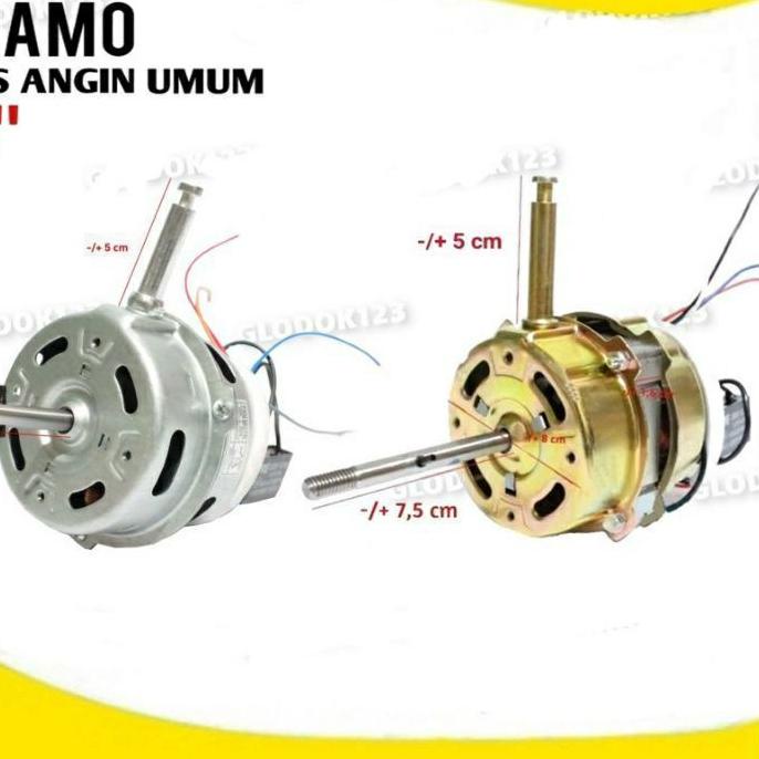 ✶ Motor Dinamo Kipas Angin 16 inch Merk Cosmos, Sanken, KDK, dan Merk Lainnya ●