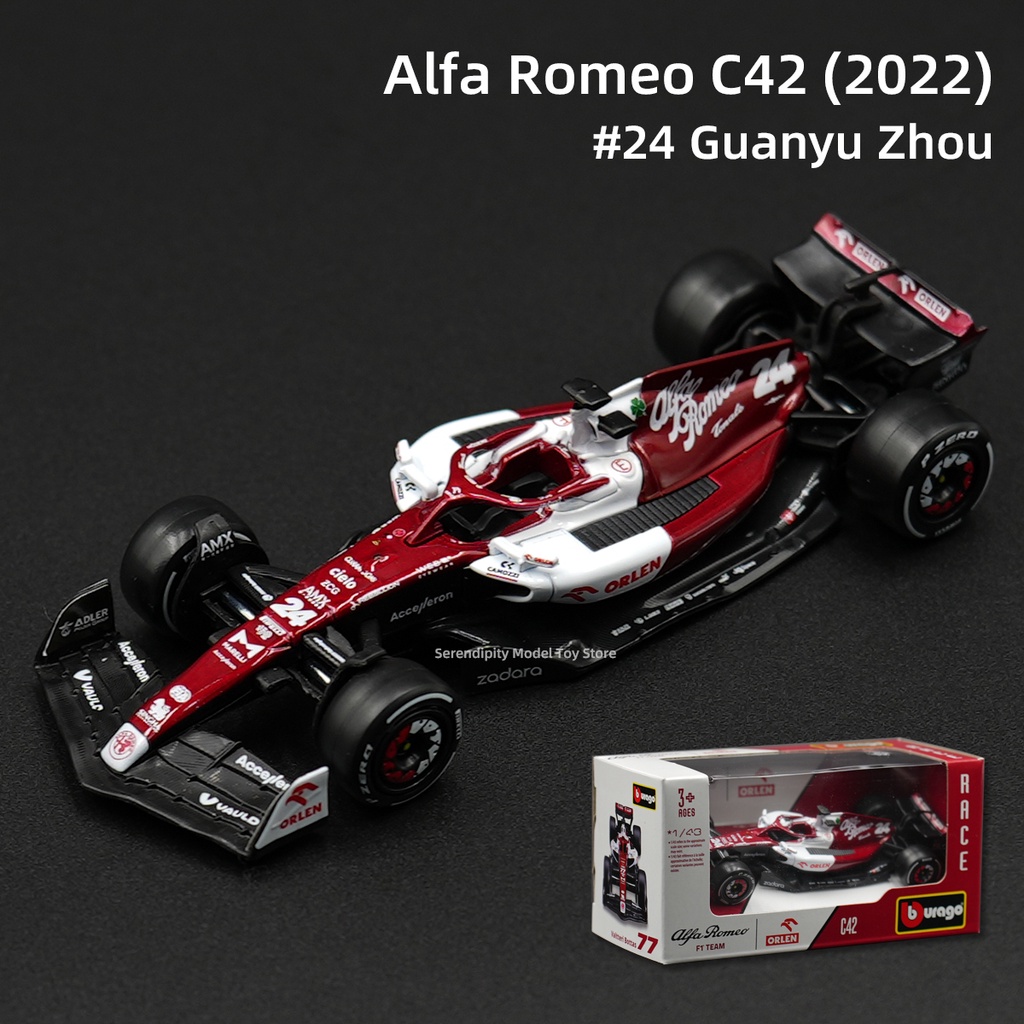 1:43mobil Formula Racing Simulasi Statis Diecast Alloy Model Mobil