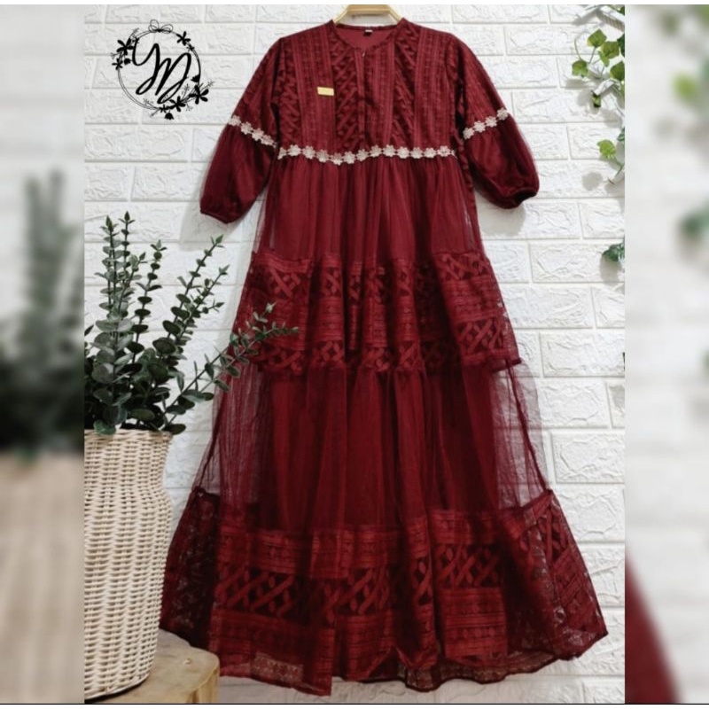 GAMIS PESTA BRUKAT ANAK/ Gamis couple Ibu dan Anak