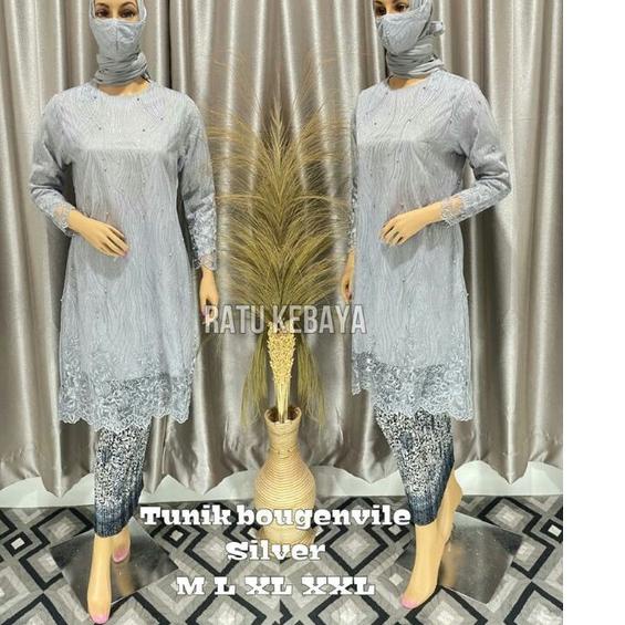 ♡ Salvina_Kebaya > SET KEBAYA TUNIK BOUGENVILE - SET KEBAYA TUNIK TILLE MODERN - SET KEBAYA WIDUDA -