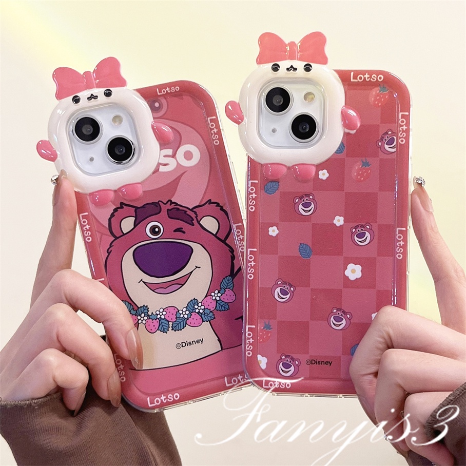 OPPO A78 A17 A77 A77s A57 A76 A16 A16s A15 A15s A74 A54 A95 A94 A3s A5s  A53 A33 A32 A5 A9 2020 A31  Reno 7Z 6 5F 5 5K A12e A92 A93 A16k Strawberry Beruang Monster Casing Handphone Soft Cover