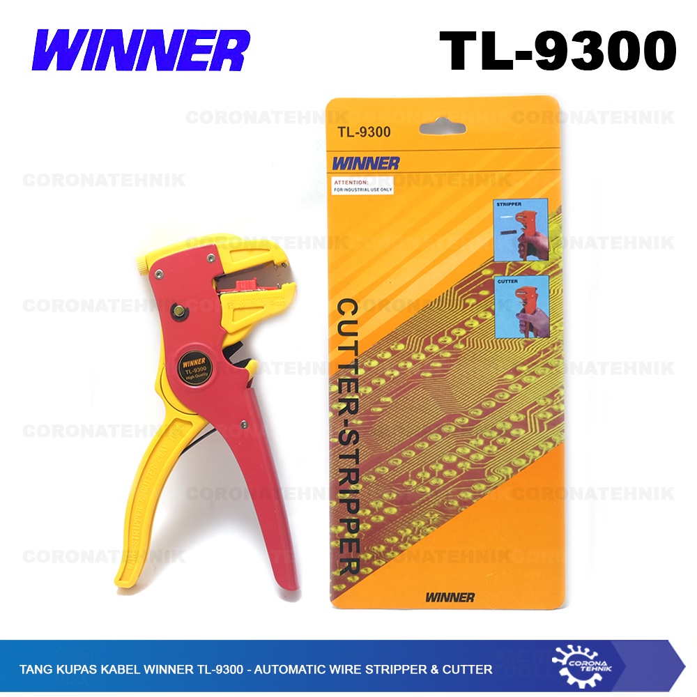 Automatic Wire Strippe &amp; Cutterm - Tang Kupas Kabel Winner TL-9300