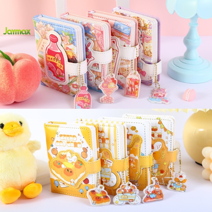 

Terlaris ✨ -Magnetic Notebook Snack Diary / Jurnal Agenda Buku tulis / Buku Saku- 2.2.23