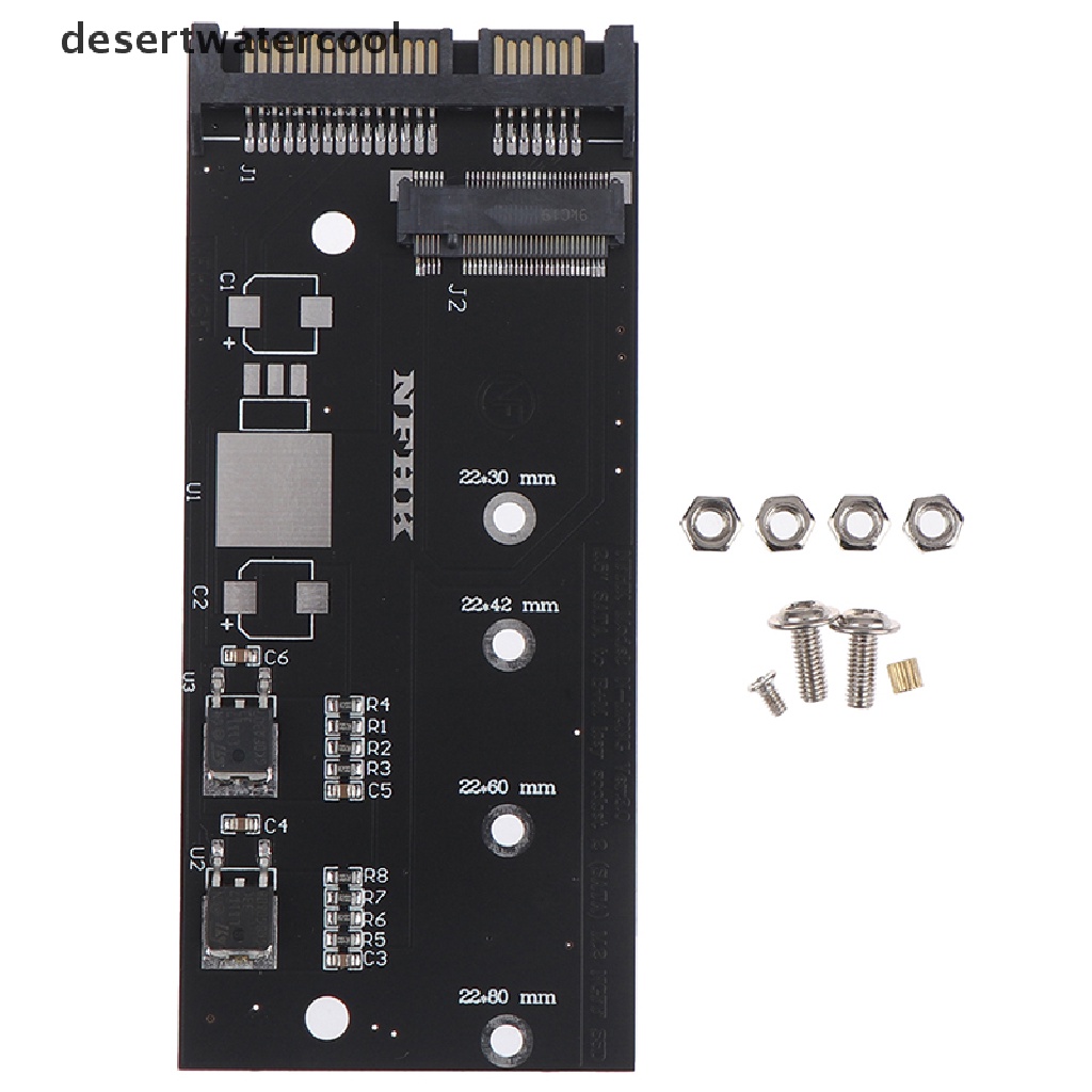 Deid B+m Kunci sata m.2 ngff ssd to sata 3naik m.2 to sata adapter Kartu Ekspansi Martijn