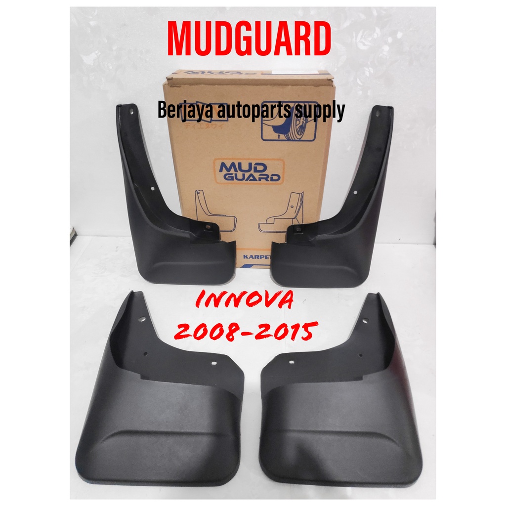 Mudguard Mobil Karpet Lumpur Avanza Innova Calya Xenia Kualitas Premium 1 set