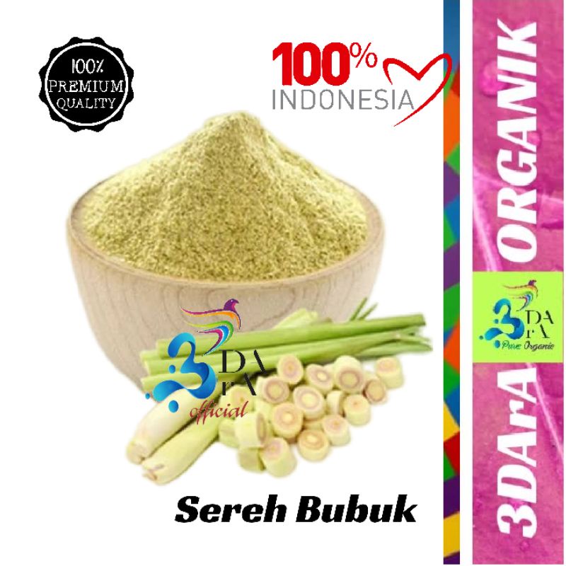 

Bubuk Sereh 100gr - Serei - Sere Premium Murni Tanpa Campuran