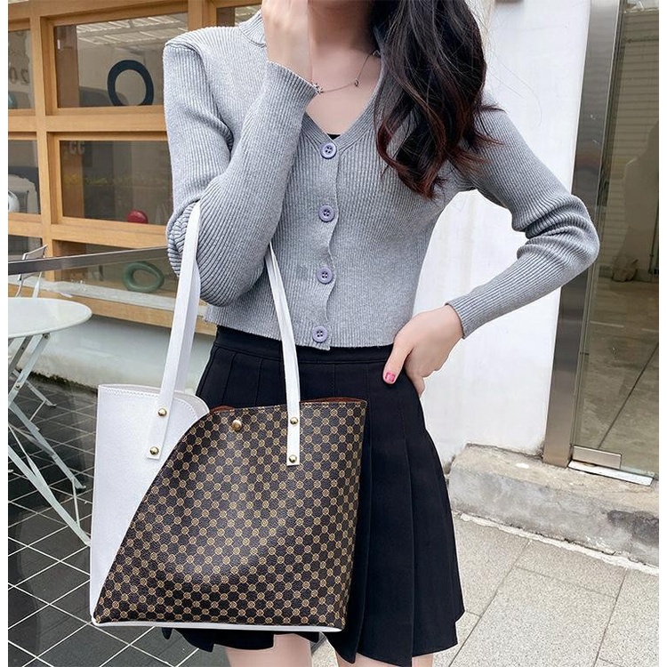 BEST SELLER TOTEBAG KOREA WANITA / TAS IMPORT MURAH / LIVY TOTEBAG