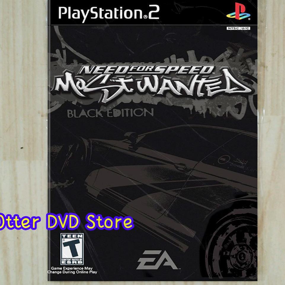 Muraaaahh.. Kaset Game PS2 PS 2 NFS Need for Speed Most Wanted  Black Edition 96G