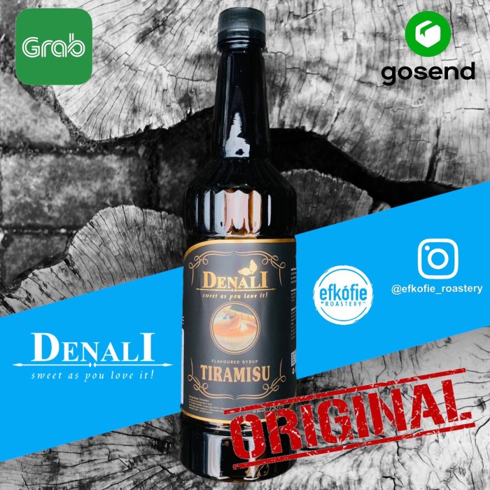 

Tiramisu Syrup/Sirup Denali 750ml