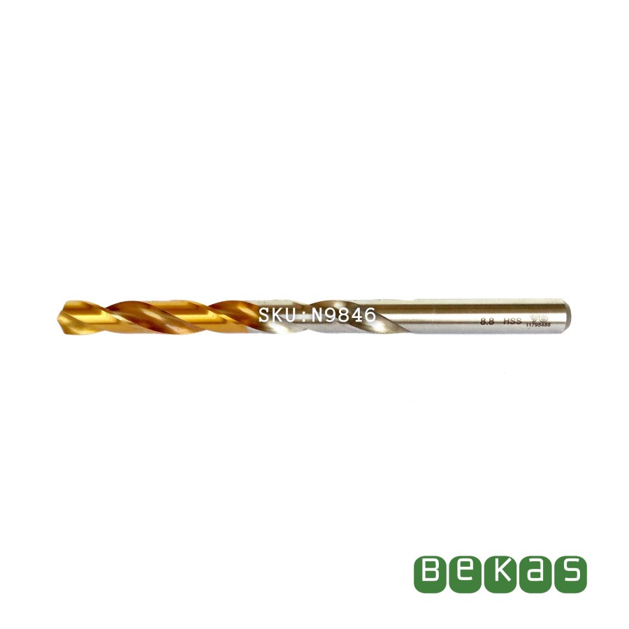YG1 Mata Bor 8.8mm Bekas - Hss Drill Besi Stainless 8.8 mm Layak Pakai
