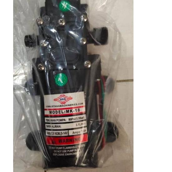 ➹ Pompa dinamo tangki semprotan elektrik sprayer aki bilik  ♨