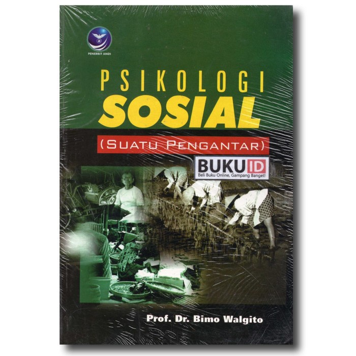 Terlaris Buku Psikologi Sosial (Suatu Pengantar)