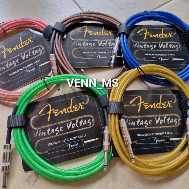 KABEL GITAR FENDER HIGH QUALITY