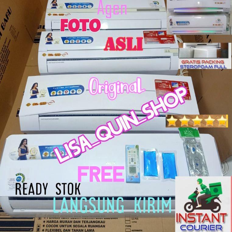 Baru ￣ Kipas  angin led. Model AC mesin100%original.merek shrap.panasonic.daikin.dan lain lainnya .f