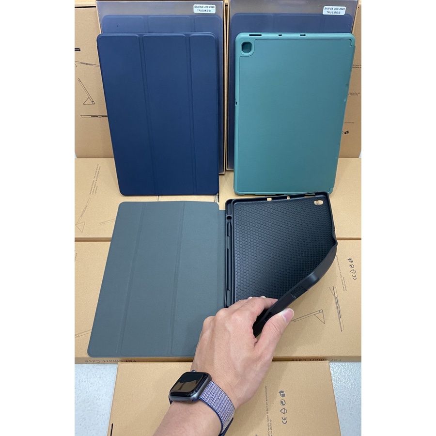 Case Samsung Galaxy Tab S6 Lite 10.4 P610 P615 Book Cover Smart Flip