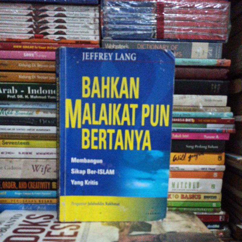 BUKU ORIGINAL BAHKAN MALAIKAT PUN BERTANYA JEFFREY LANG BEKAS