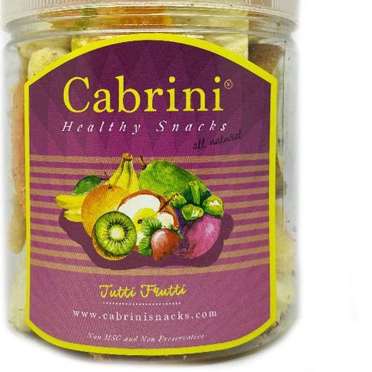 

✻ Cabrini Healthy Snacks - Tutti Frutti (500 ml) Keripik Buah Premium ✻