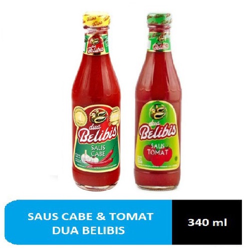 

Dua Belibis Saus Cabe 340 ml - Dua Belibis Saus Tomat 340 ml