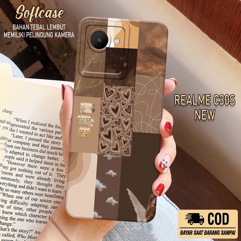 Case Hp Softcase Realme C30S Terbaru 2022 Softcase Macaron Case Hp Realme C30S Silikon Hp Realme C30