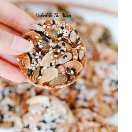 

♬ HAMPER Caramel Seed Cookies / Healthy Snacks ✫