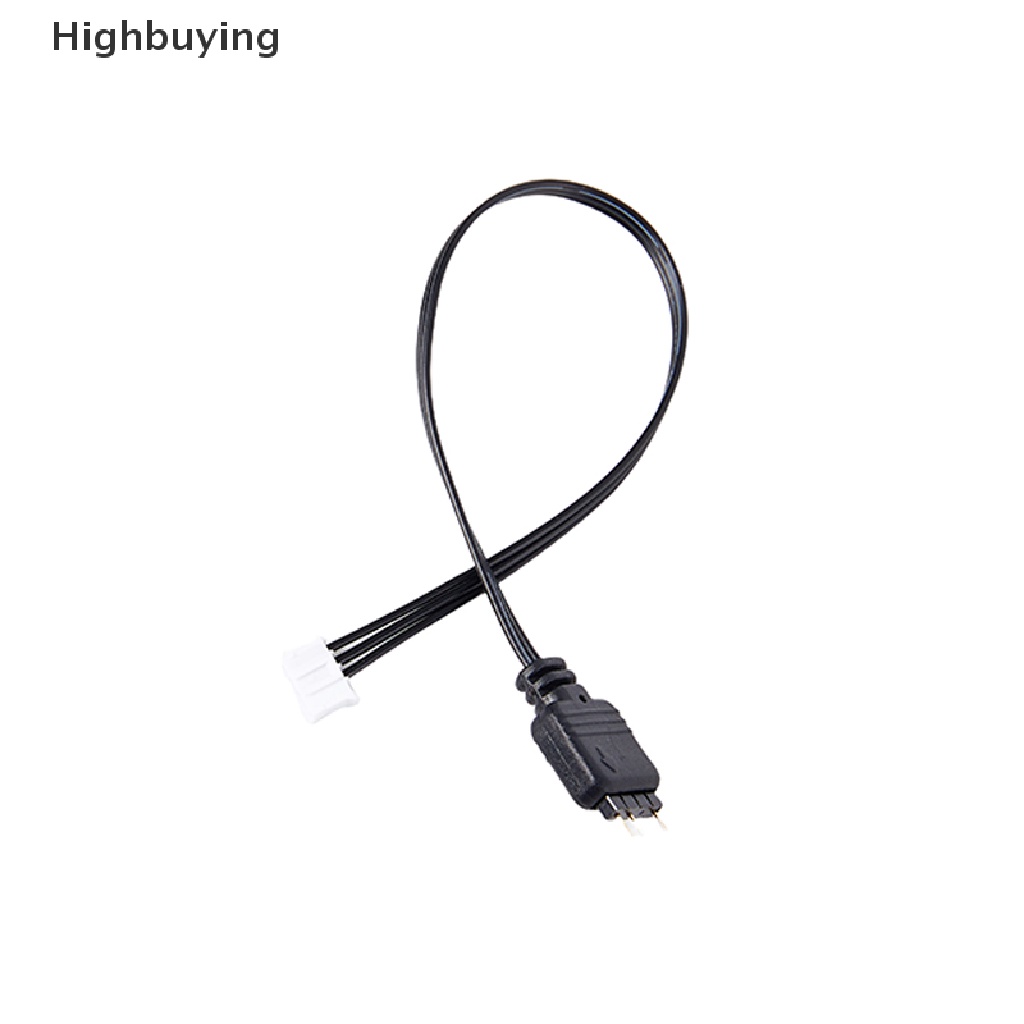 Hbid Kabel Adaptor COOLMOON Untuk Perangkat Antarmuka ARGB 5V 3-Pin Kompatibel Dengan Strip LED ARGB Glory