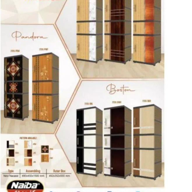 ⅍ Lemari Plastik Naiba Lemari Nacas Naiba ♠