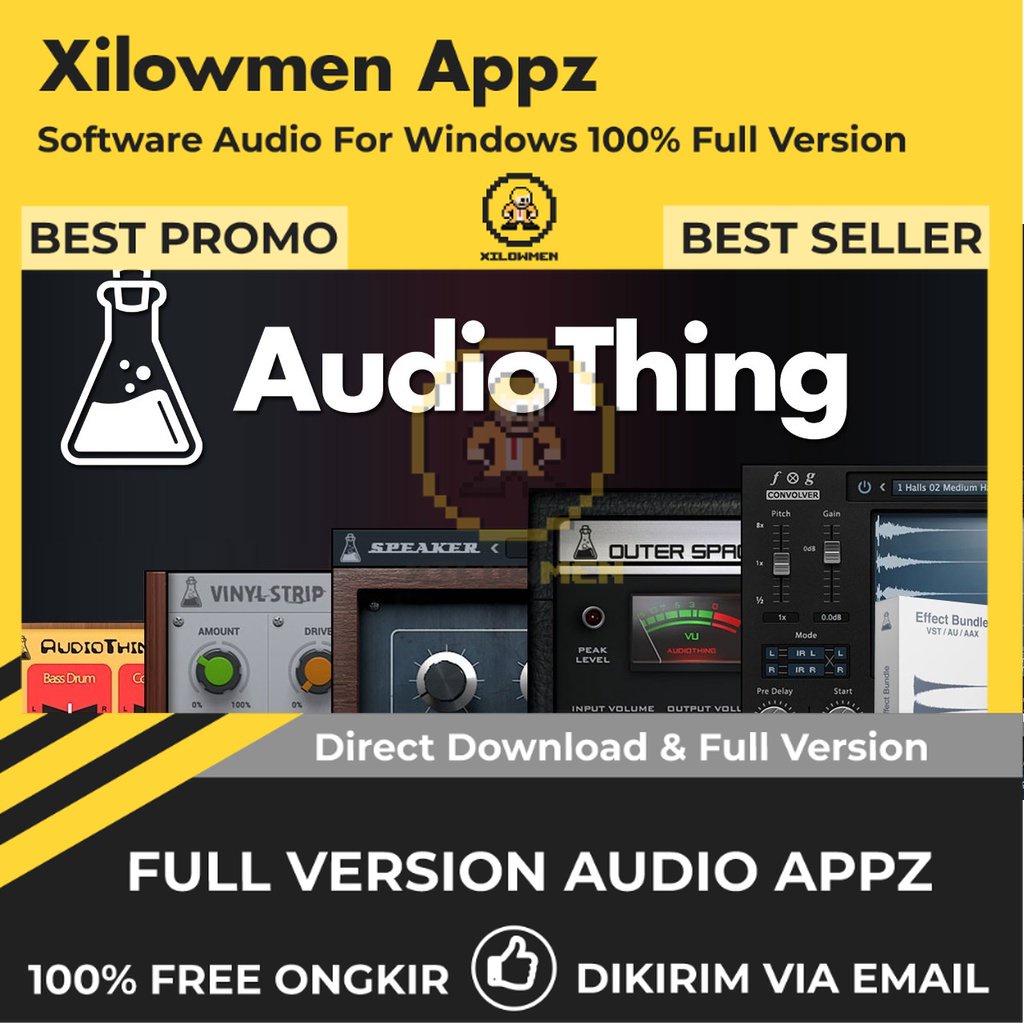 [Full Version] AudioThing Effect Bundle 20 Pro Lifetime Audio Software WIN OS