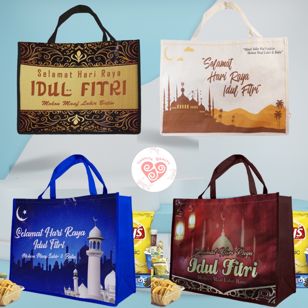 Tas Parcel Lebaran Idul Fitri | Tas Hampers Lebaran Hari raya | Tas Bingkisan Lebaran