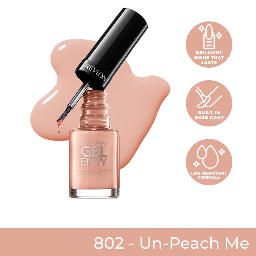 ❆ Revlon Kutek ColorStay Gel Envy (cat kuku hasil mengkilap dan tahan lama) ✭