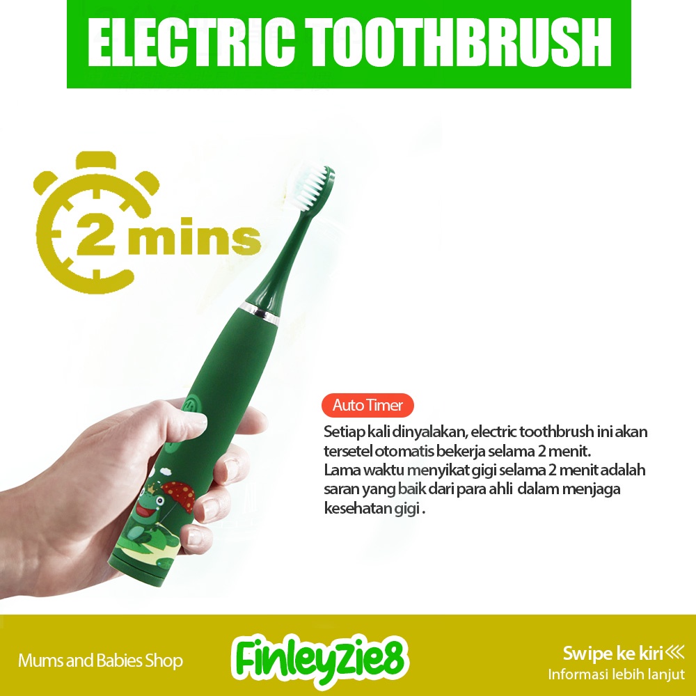 Sikat Gigi Anak Elektrik / Sikat Gigi Anak Elektrik Anak Kids Electric Toothbrush Sonic Vibration / Sikat Gigi Anak Elektronik / sikat gigi Elektrik Anak / sikat gigi Elektronik Anak / sikat gigi Elektronik / Sikat Gigi Anak Elektrik Berputar