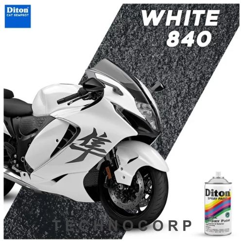 

Cat Semprot DITON 840 WHITE / PUTIH KILAT POLOS 300 ML
