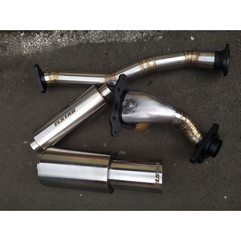 paket fullset brio, dp fp, resonator dan muffler