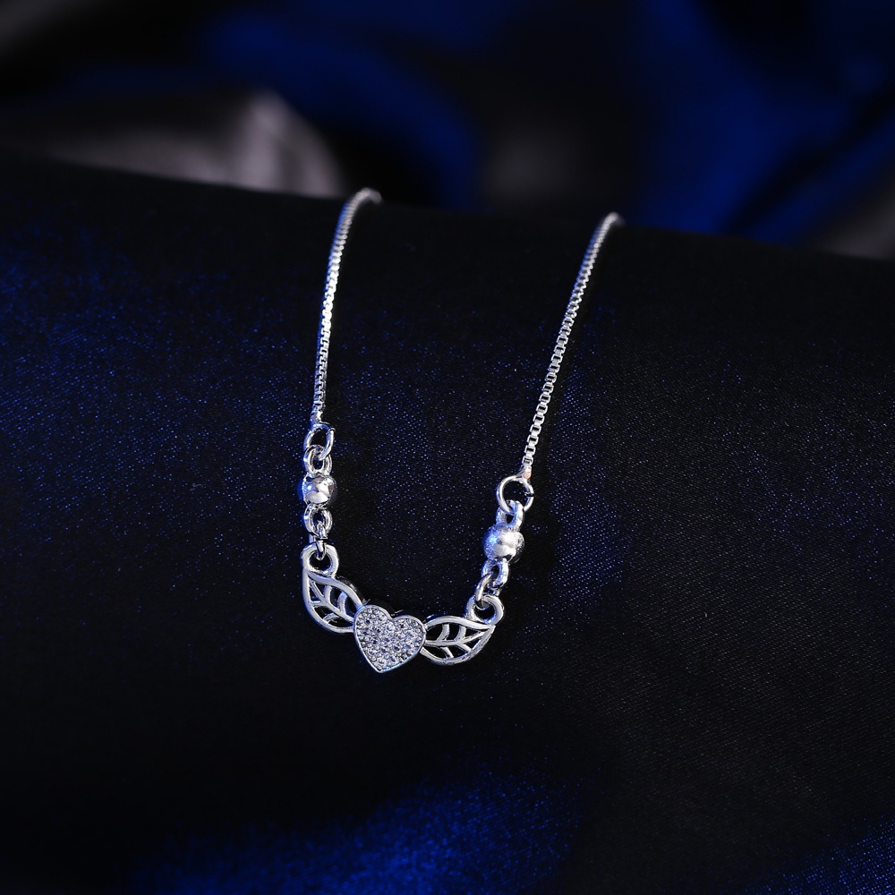 ✅✨COD Kalung Titanium Anti Karat Dan Anti Luntur Fashion Cinta Liontin Aksesoris Stainless Steel Korea Cantik Perhiasan D052