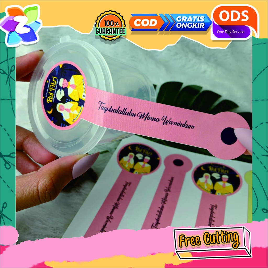 

Sticker Segel Lebaran Cetak Stiker Toples Segel Idul Fitri