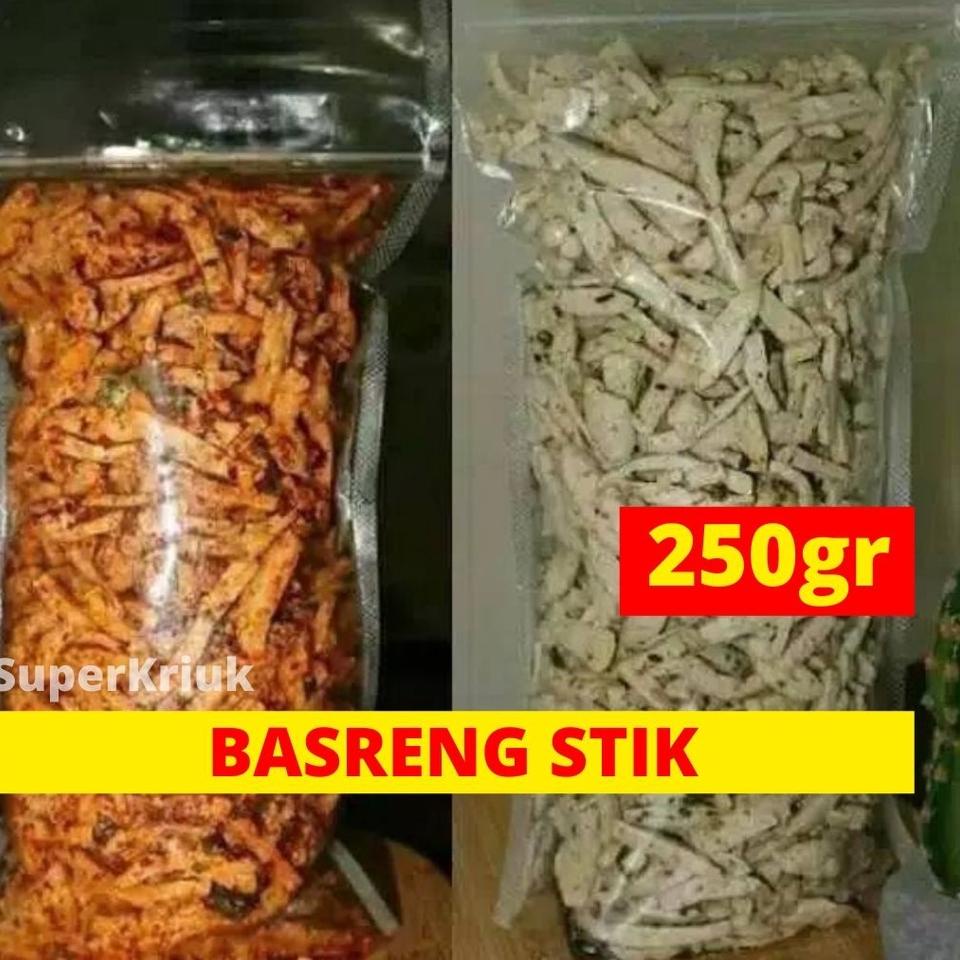 

U38 Keripik Basreng Stik Original Balado 250gr BIG PROMO ⇀