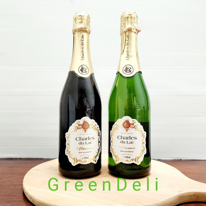 

Charles Du Lac Sparkling Grape NON ALCOHOLIC 750ML - GOJEK GRAB