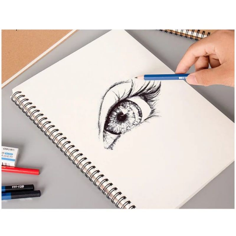 

Adn Buku Sketsa Sketchbook Wired A4 Craft Cover Jilid Spiral Buku Sketsa