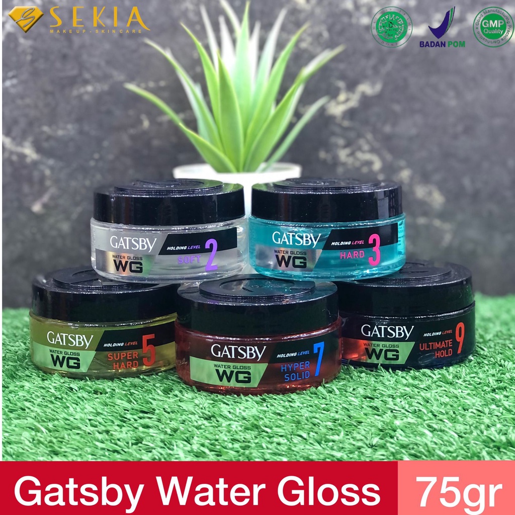 GATSBY WATERGLOSS ALL VARIANT 75GR/ GATSBY WG/ WG/ GATSBY