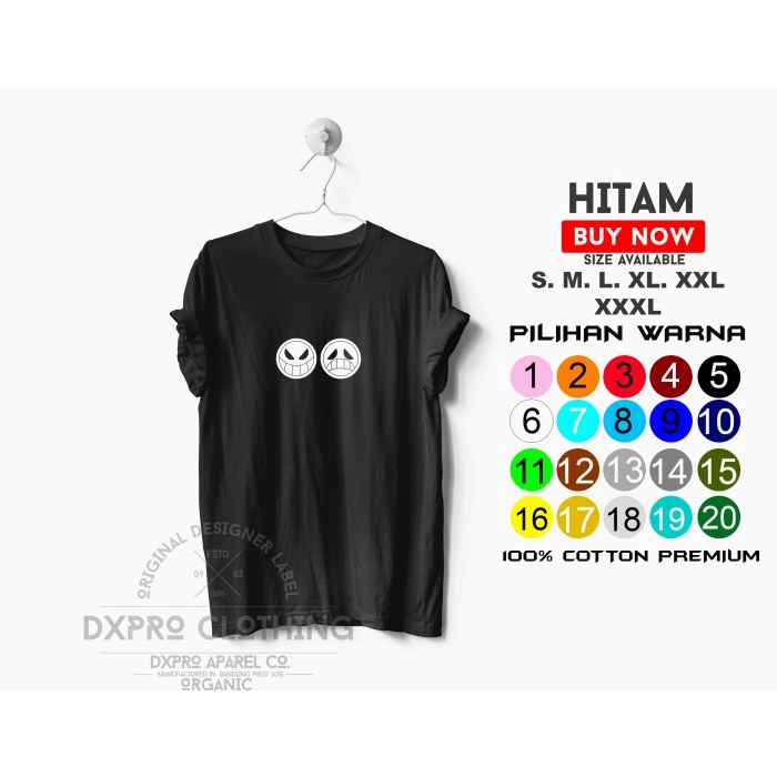 BAJU Kaos Distro PORTGAS D ACE HAT ONE PIECE ANIME MONKEY D LUFFY - XS