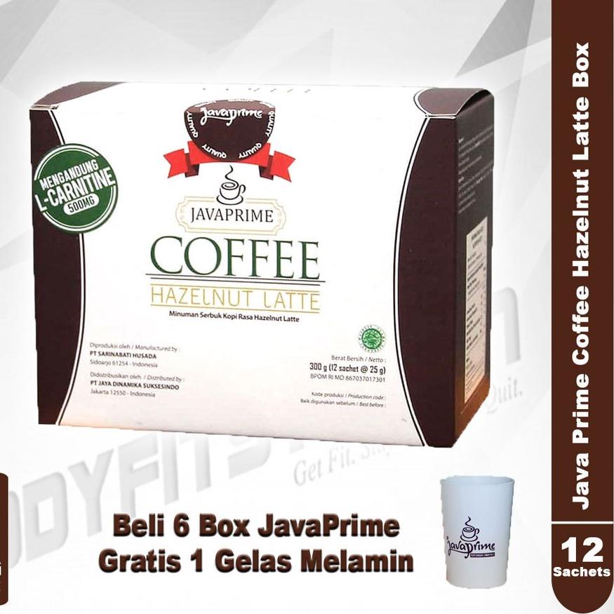 

☀ Java Prime Coffee 300 Grams 12 Sachets Hazelnut Latte / box carnitine javaprime kopi l l-carnitine body bodyfit bodyfitstation ☟