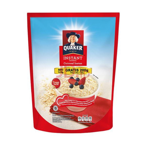 

✨NEW✨ -QUAKER INSTANT OATMEAL 1,2 KG- 1.1.23