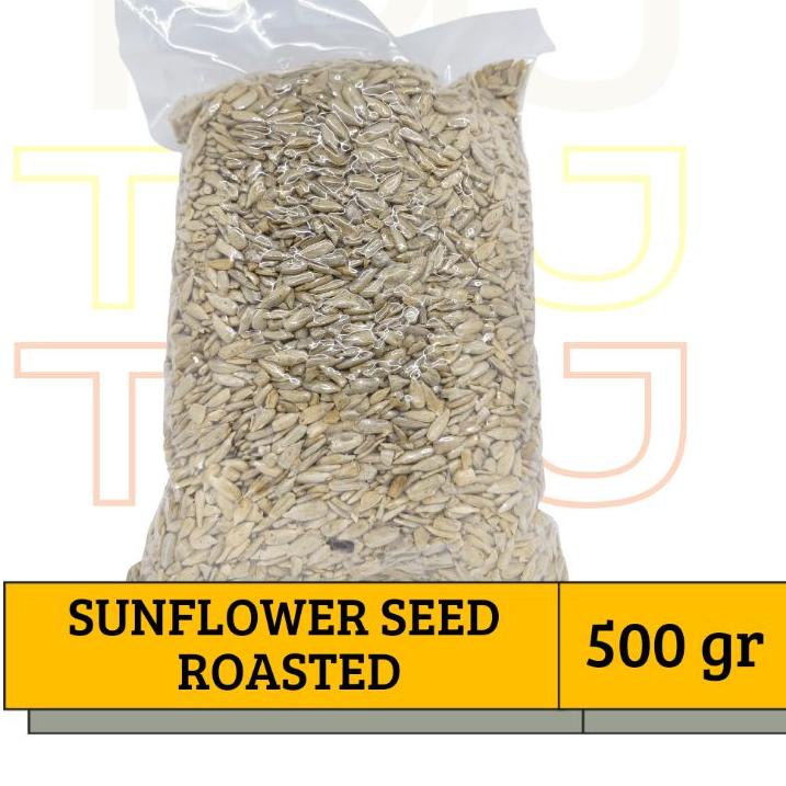 

Ready Stok SUNFLOWER SEEDS ROASTED 500gr serbuuu !