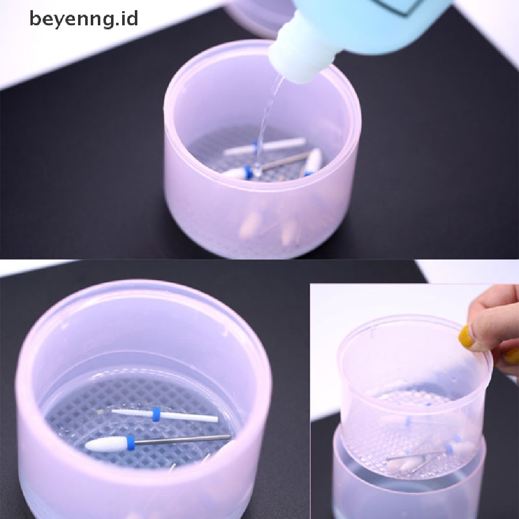 Beyen Nail Art Tools Sterilizer Box Manicure Mata Bor Pembersih Salon Desinfeksi ID