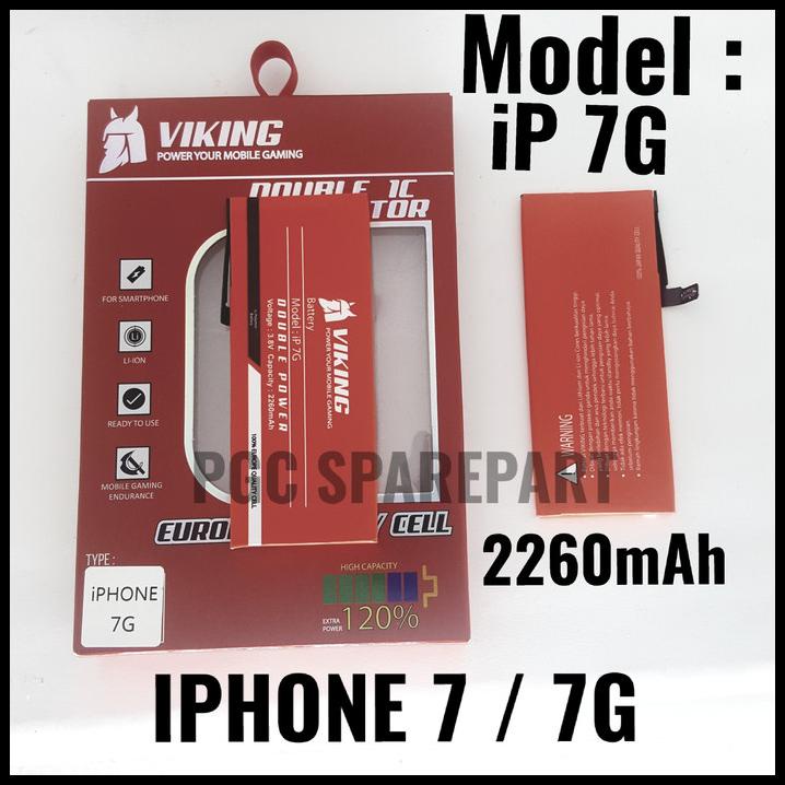 Baterai Viking Iphone 7 Atau Iphone 7G - Batre Batere Baterei Batrei