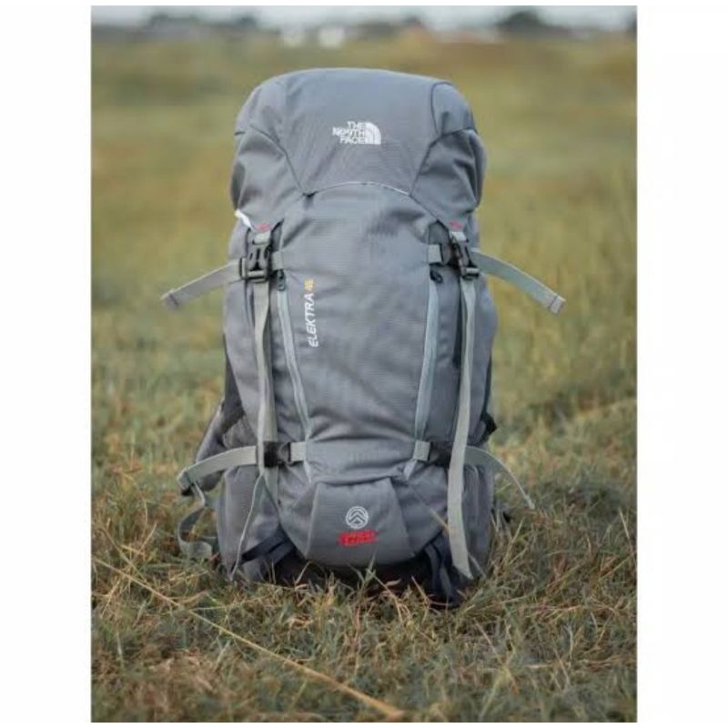 Tas Gunung TNF elextra 45L/Tas Ransel Gunung The North Face 45L/Tas Carrier/Tas outdoor/Tas Hiking Camping Gunung