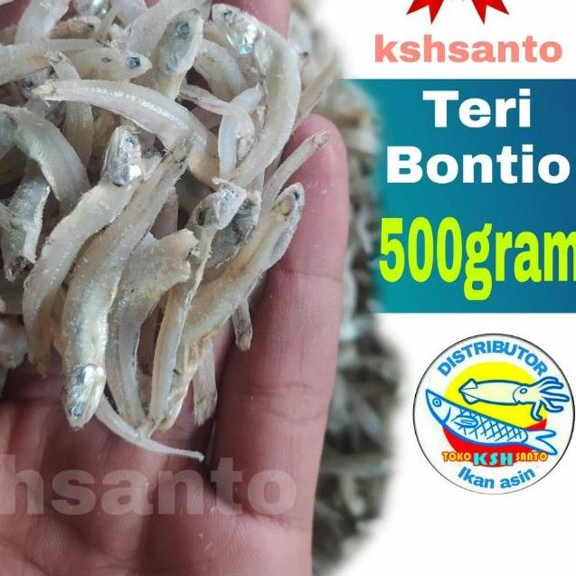 

♖ Ikan asin teri buntio-500gram ☃