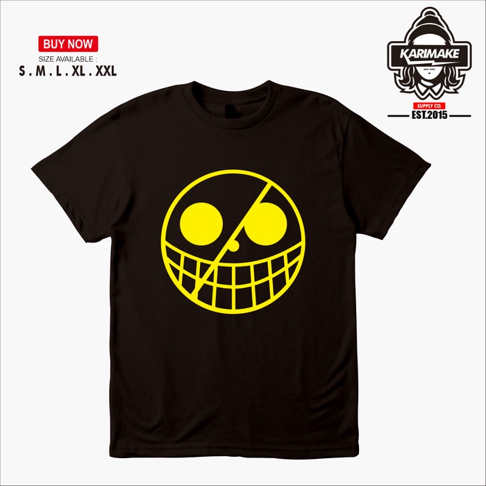 Kaos Baju anime One Piece Doflamingo Logo Kaos Anime - Karimake