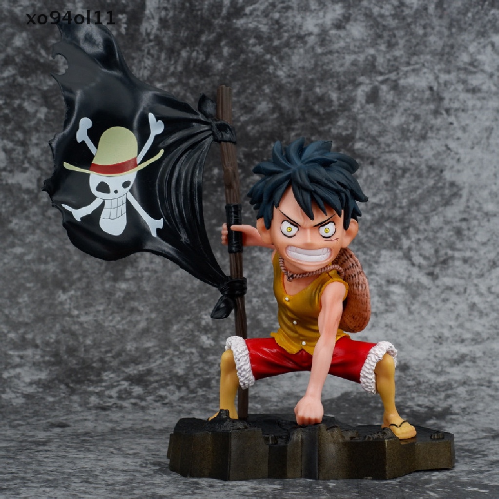 Xo 18CM One Piece Luffy PVC Action Figure Anime Negara Wano Luffy Figurine Mainan OL