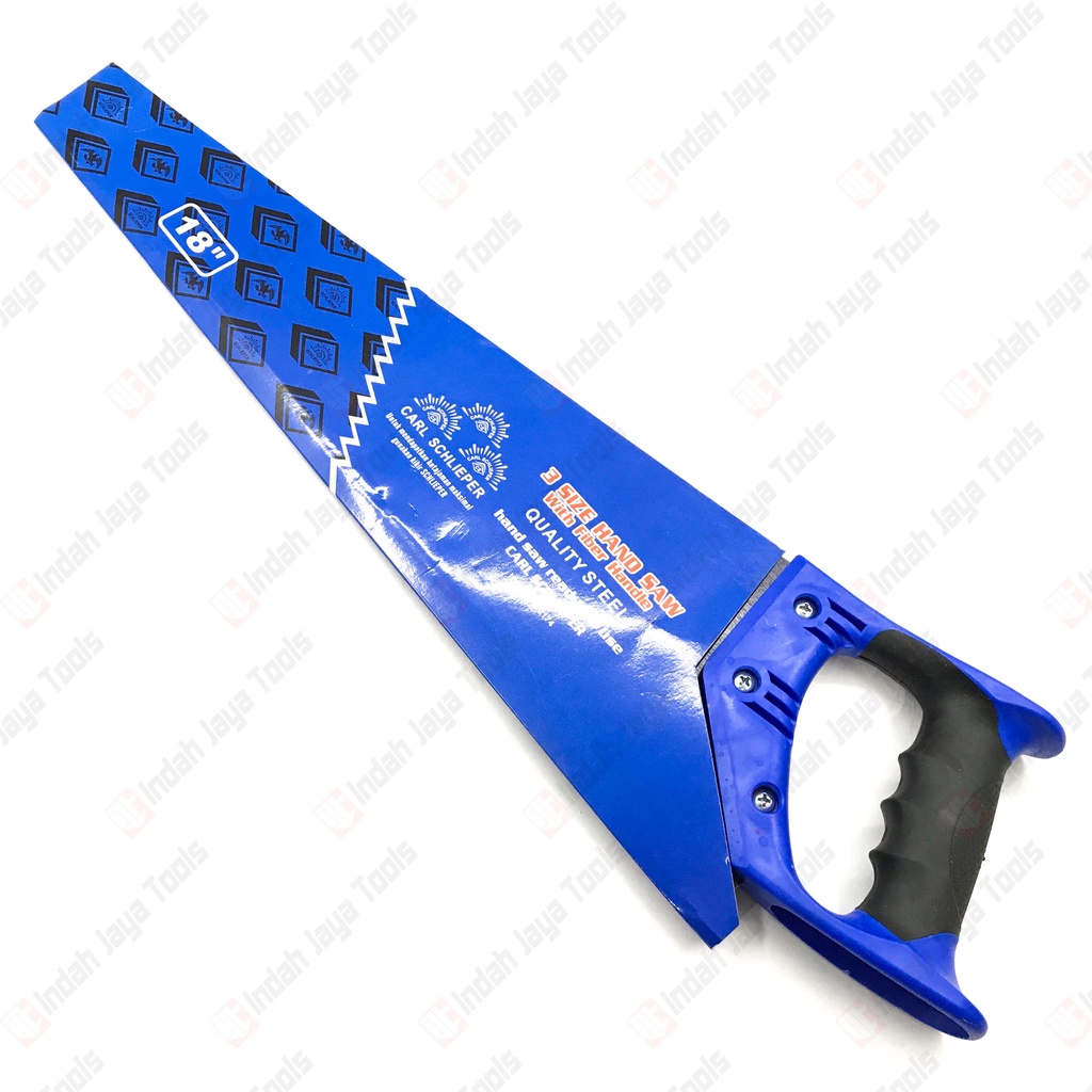 CARL SCHLIEPER Gergaji Kayu Gorok 18 Inch GAGANG KARET cap mata